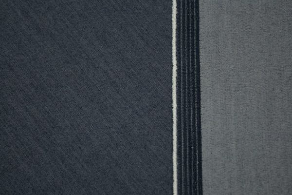 Jeansstretch Viskose // Blau Grau – Bild 4