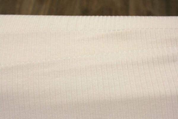 Viskosejersey // Gerippt // Beige – Bild 5
