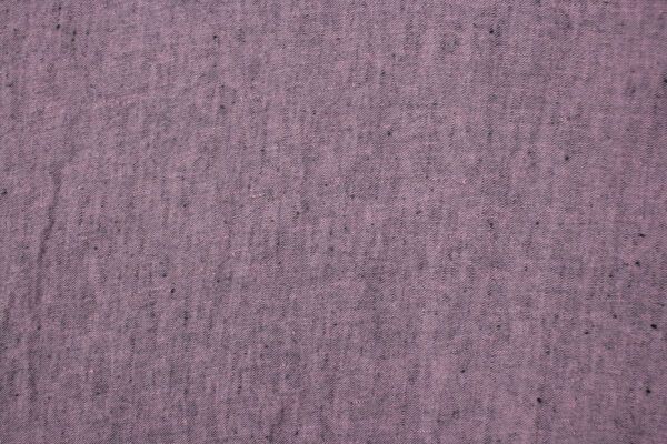 Leinen Chambray // Cross Dye // Rose Schwarz – Bild 5
