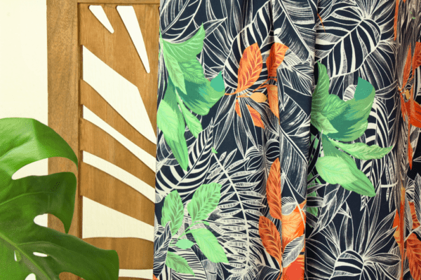 Viskose // Atelier Jupe // Dark Blue Tropical