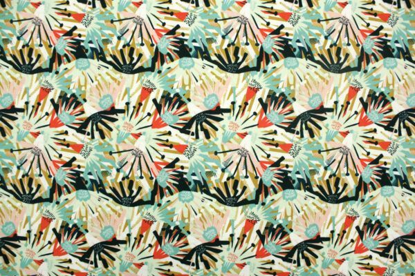Popeline // Cotton and Steel // Good Vibes // Vibration // Paradise Fabric – Bild 6