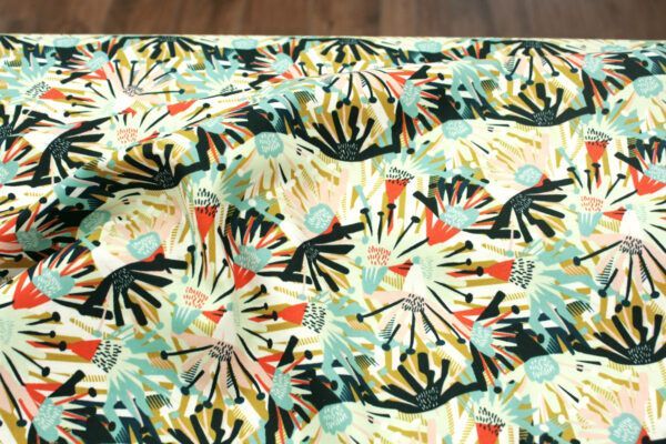 Popeline // Cotton and Steel // Good Vibes // Vibration // Paradise Fabric – Bild 2