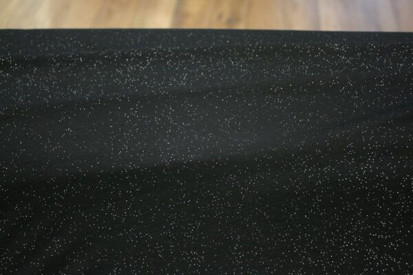 Viskosejersey // Glitzer // Silber – Bild 6