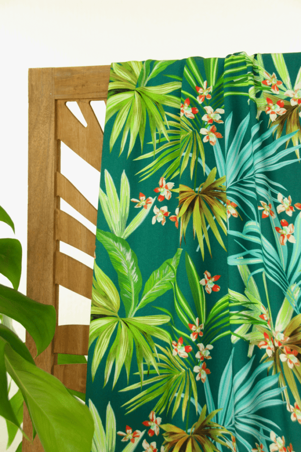 Viskose // Atelier Jupe // Tropical Palm Leaves