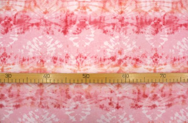 Baumwolljersey // Batik // Rosa – Bild 4