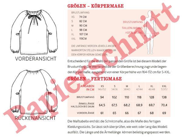 Schnittmuster // Studio Schnittreif // Frau Krissi – Bild 13