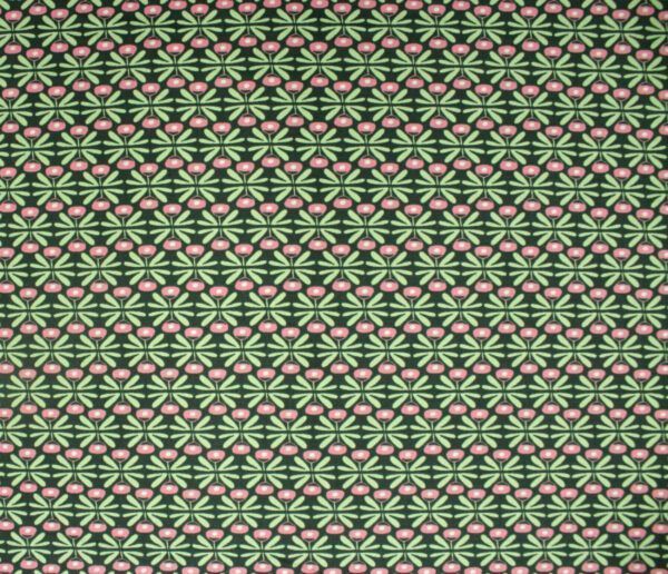 Popeline // Cotton and Steel // Loli´s Garden // Begonia // Fields of Green – Bild 3
