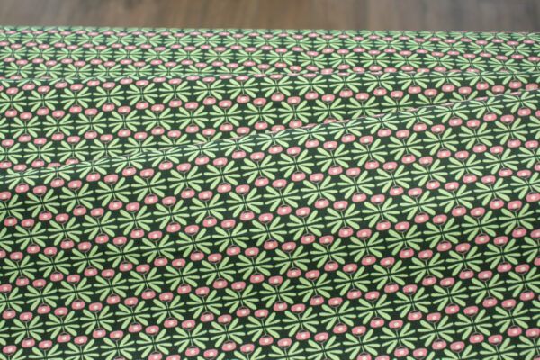 Popeline // Cotton and Steel // Loli´s Garden // Begonia // Fields of Green – Bild 4