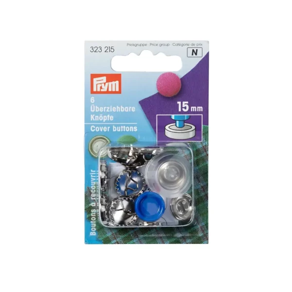 Überziehbare Knöpfe 19 mm // Prym – Bild 2