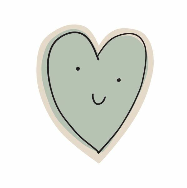 Applikation // Smiley Hearts