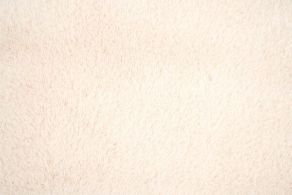Dekostoff // Möbelstoff // Kunstfell // Bunny // Creme – Bild 2