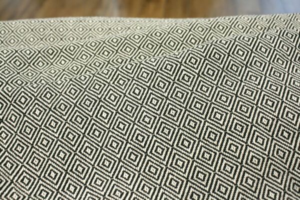 Baumwollstoff // Hamam // Black White – Bild 4