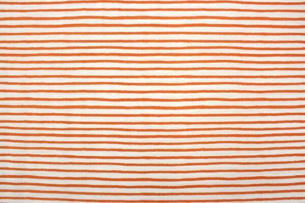 Popeline // Cotton and Steel // Holiday Classics //Festive Stripe // Orange – Bild 4