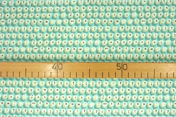 Popeline // Paintbrush Studio Fabrics // 9 to 5 // Keys – Bild 4