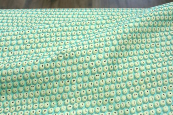 Popeline // Paintbrush Studio Fabrics // 9 to 5 // Keys