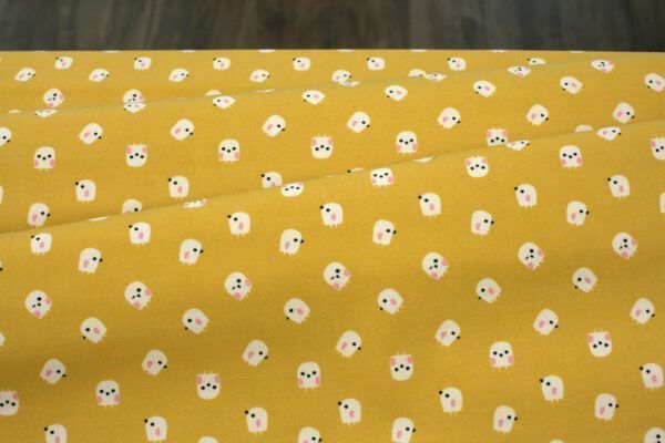 Popeline // Paintbrush Studio Fabrics // Grow Love // Give A Hoot – Bild 2