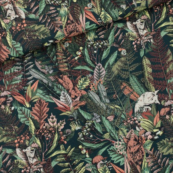 Soft Gabardine Twill // SYAS // Autumn Joy // Forest River
