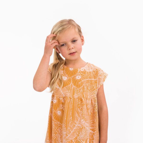 French Terry // SYAS // Foliage Song // Amber Yellow – Bild 3