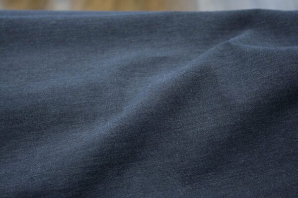 Leinen Viskose Baumwoll Mix mit Elastan // Denim – Bild 2