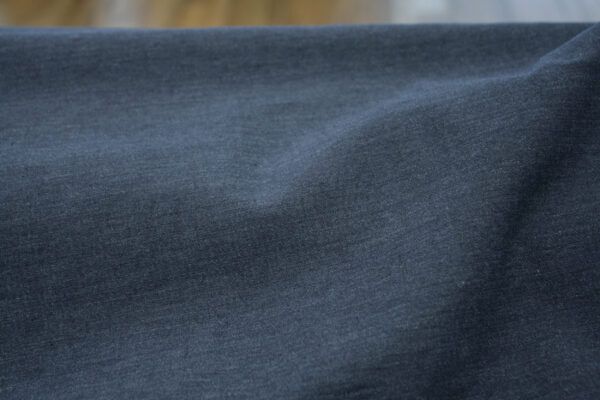 Leinen Viskose Baumwoll Mix mit Elastan // Denim
