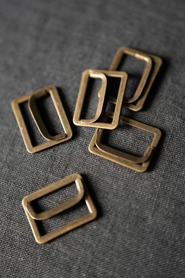 Schieber // 25 mm // Merchant & Mills // Altmessing – Bild 2