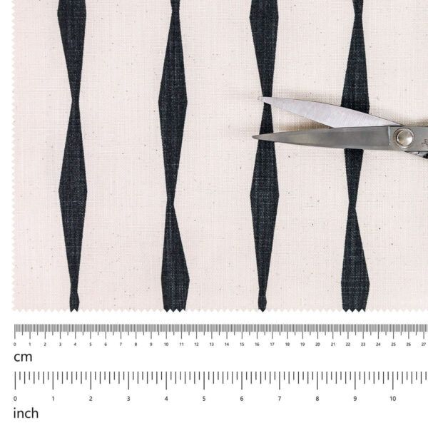 Dekostoff // Möbelstoff // Skinny laMinx // Brancusi Stripe // Inkspot – Bild 5
