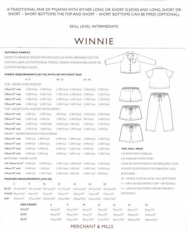 Schnittmuster // Merchant & Mills // The Winnie – Bild 15