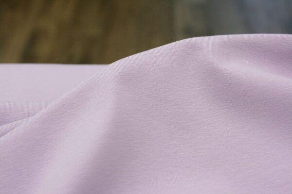 BIO Baumwolljersey // Uni // Flieder – Bild 2