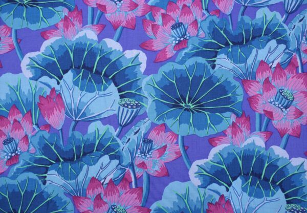 Popeline // Kaffe Fassett // Lake Blossom // Blue