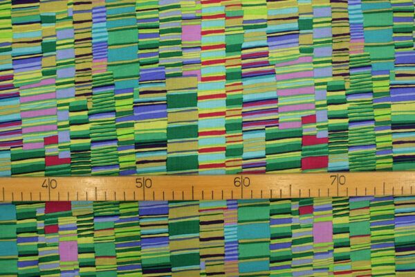 Popeline // Kaffe Fassett // Shirt Stripe // Green – Bild 2