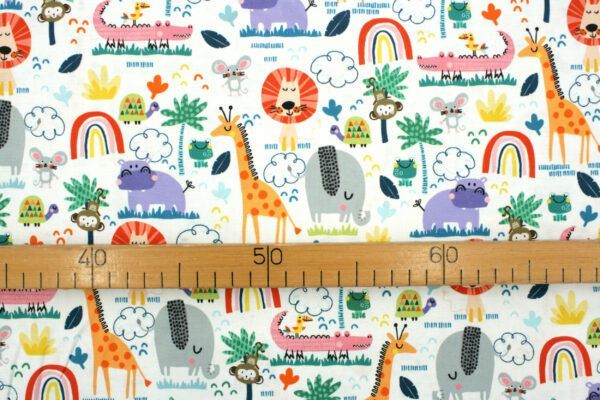 Popeline // Jungle Safari // Animal Wildlife // Multi – Bild 3