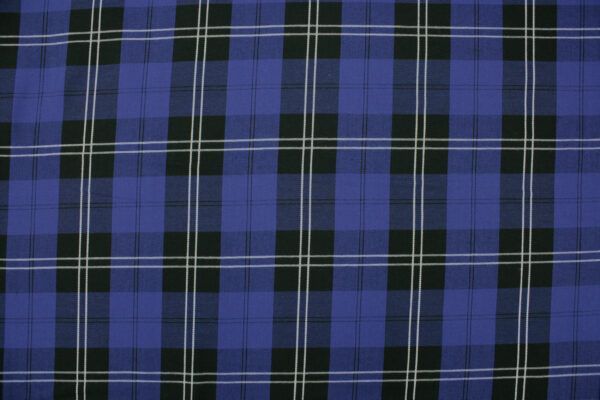 Baumwollstoff // House of Wales Plaids // Cobalt – Bild 4