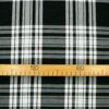 Baumwollstoff // House of Wales Plaids // Black – Bild 3