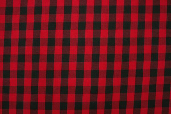 Baumwollstoff // House of Wales Plaids // Red – Bild 4