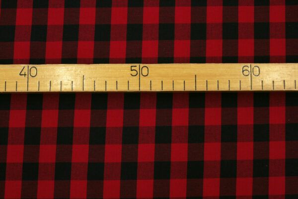 Baumwollstoff // House of Wales Plaids // Red – Bild 3
