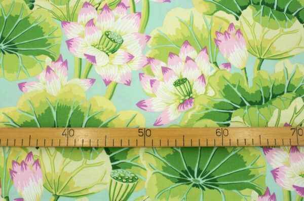 Popeline // Kaffe Fassett // Lake Blossom // Green – Bild 2