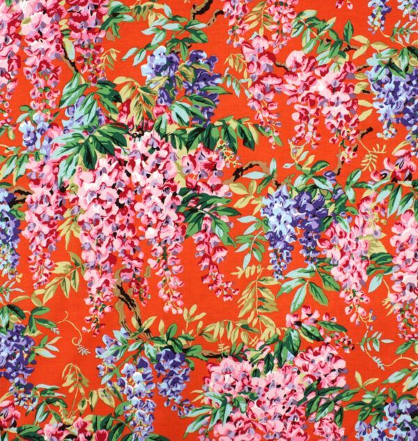 Popeline // Kaffe Fassett // Wisteria // Red – Bild 2