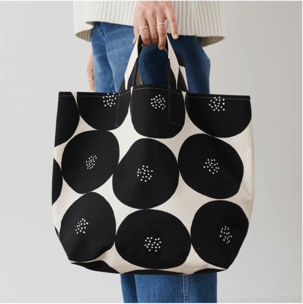 Canvas // Kokka  // Muddy Works // Black White – Bild 2