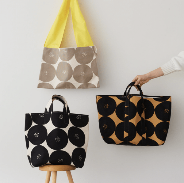 Canvas // Kokka  // Muddy Works // Black Yellow – Bild 7