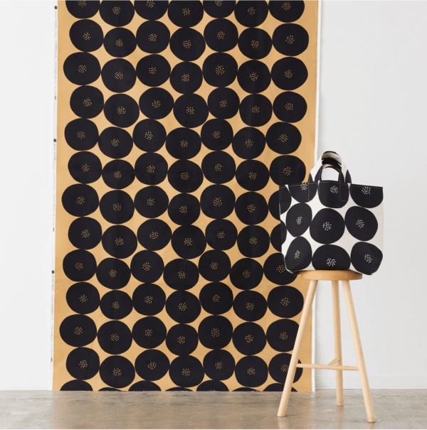 Canvas // Kokka  // Muddy Works // Black Yellow – Bild 5