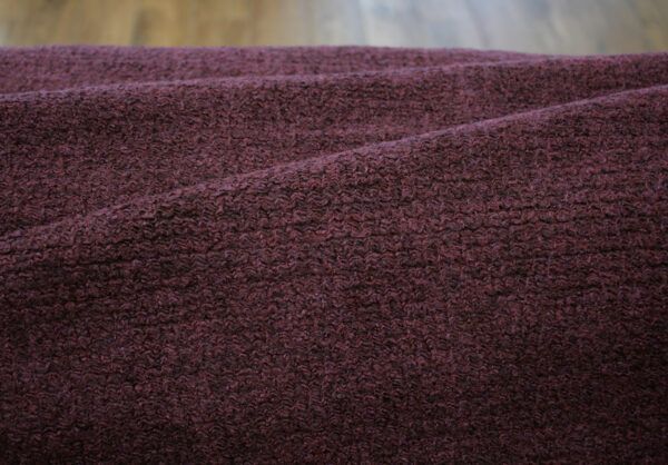 Kuschelstrick // Weinrot – Bild 3