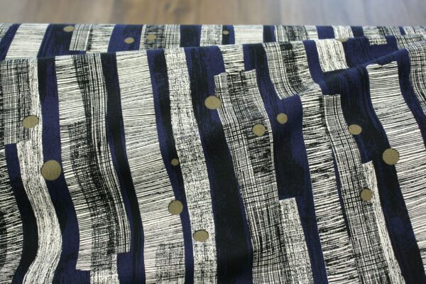 Baumwolle Leinenmix // Kokka // Graphics // Blue