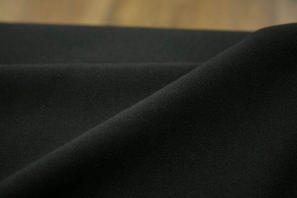 Viskosecrepe // Schwarz – Bild 3