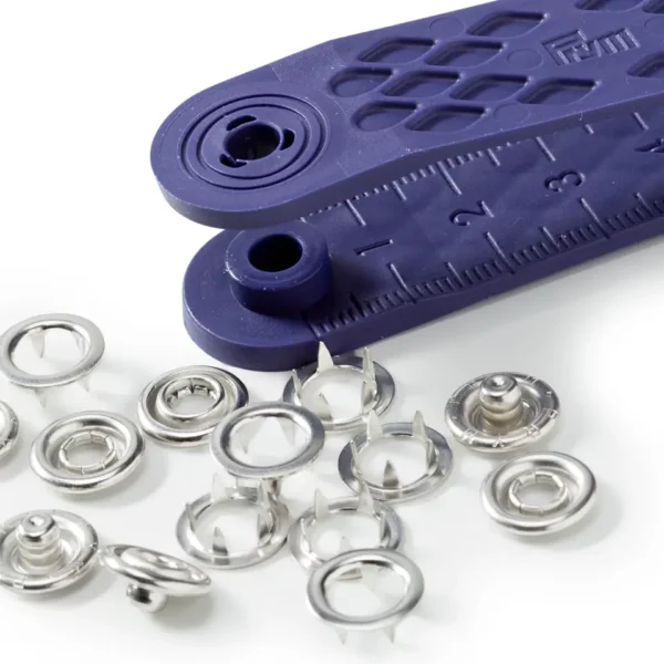 Jerseydruckknöpfe Nähfrei 10 mm // Prym // Silber