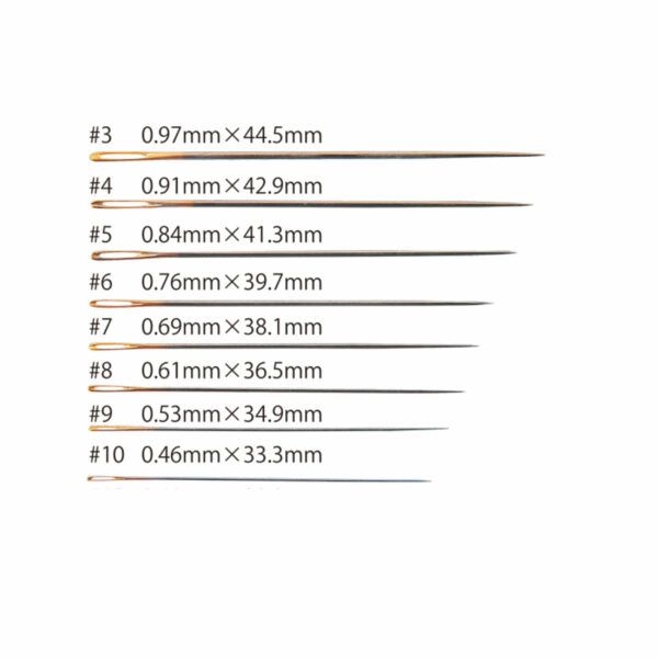 Tulip Sticknadeln // Sharp Thin Needles // Sizes #3 bis #10 – Bild 2