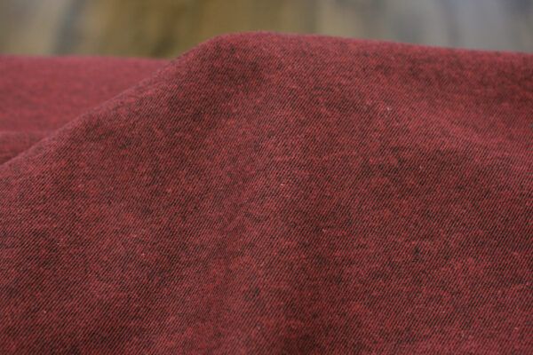 Flanell // Porto Flannel Twill // Wine – Bild 2