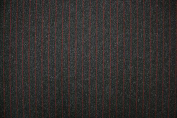 Wollstoff // Red Stripes – Bild 5