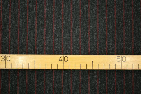 Wollstoff // Red Stripes – Bild 4