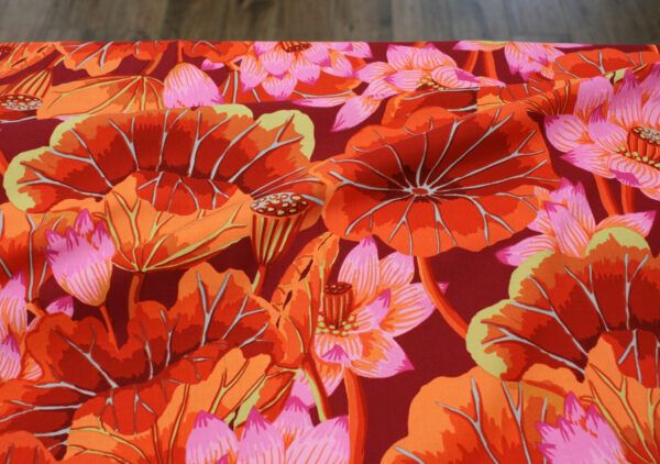 Popeline // Kaffe Fassett // Lake Blossom // Red