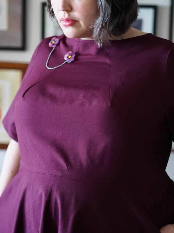 Schnittmuster // The Assembly Line // Tulip Dress XS-L oder XL-3XL – Bild 7